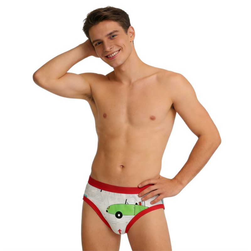 Slip da uomo con motivo a cart - Diapering recensione e prezzo