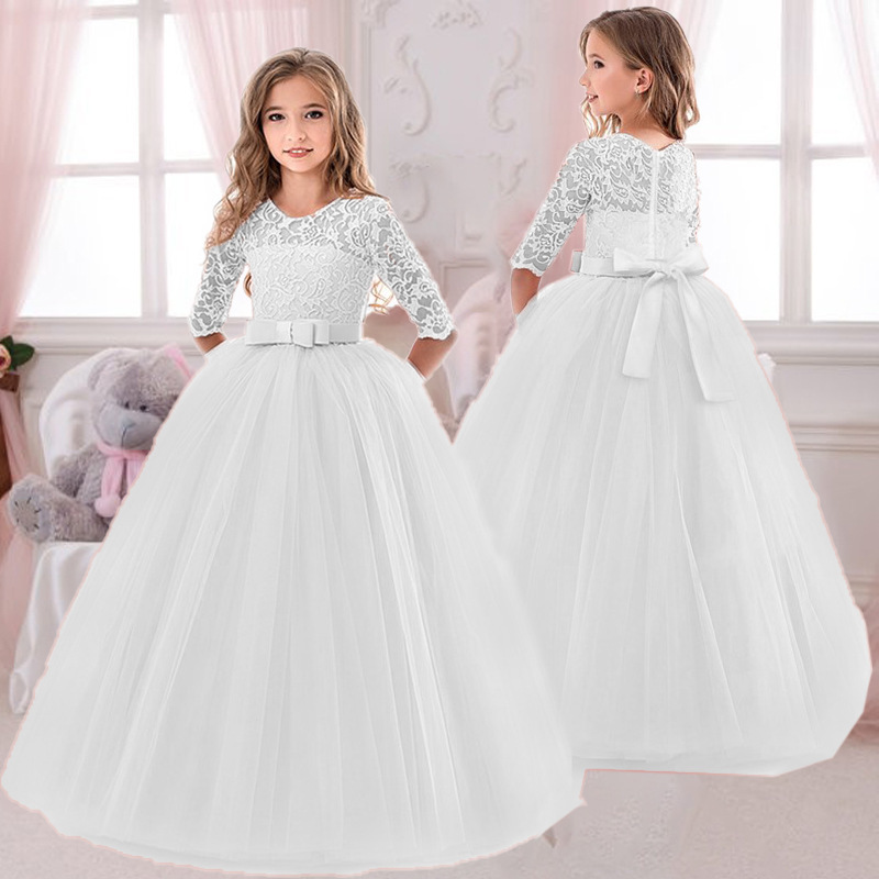 Abito da principessa con fiocc - Toddler Girl Tulle Party Dress recensione e prezzo
