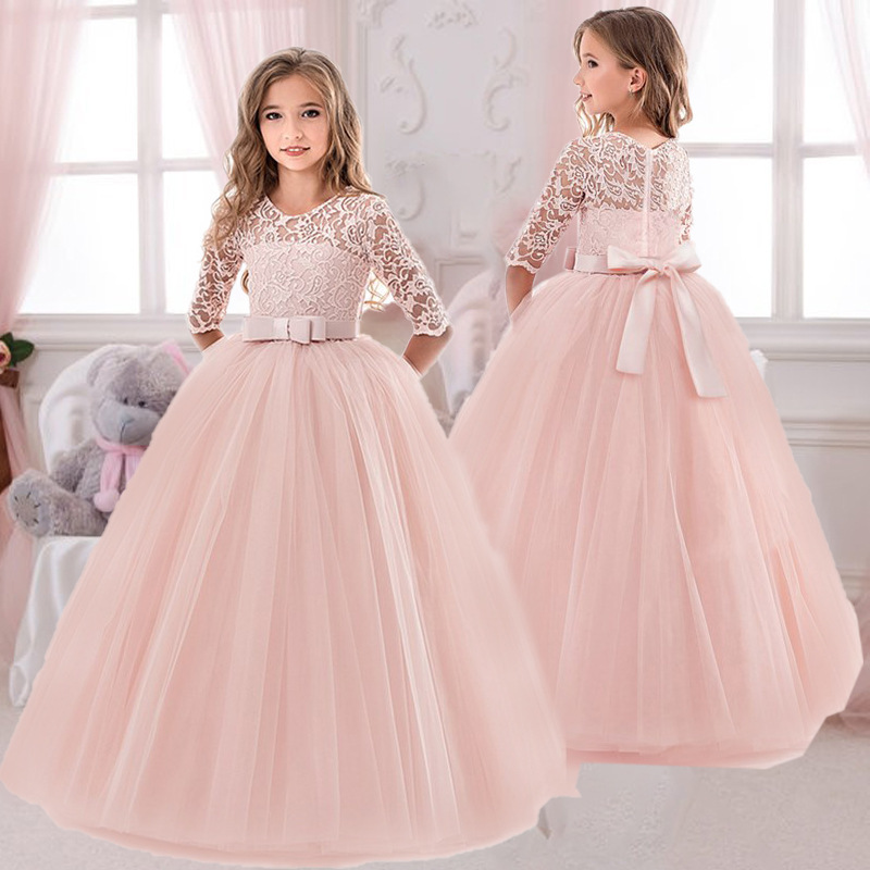 Abito da principessa con fiocc - Toddler Girl Tulle Party Dress recensione e prezzo